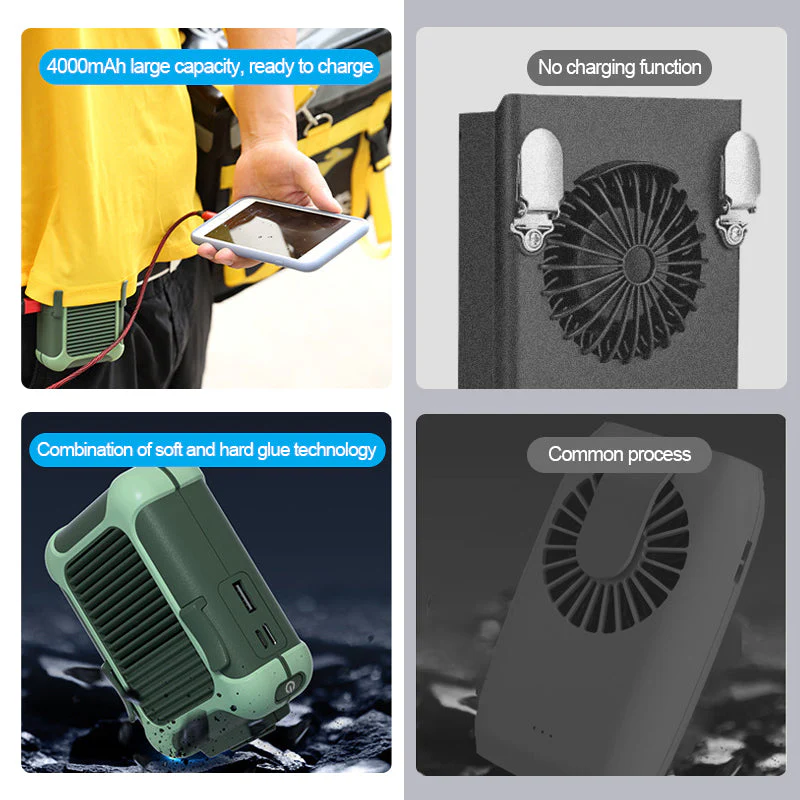 Waist Portable Lazy Outdoor Fan - Image 6
