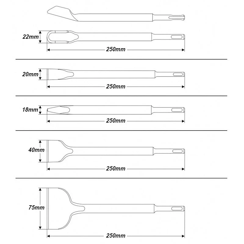 Wall Impact Chisel - Image 5
