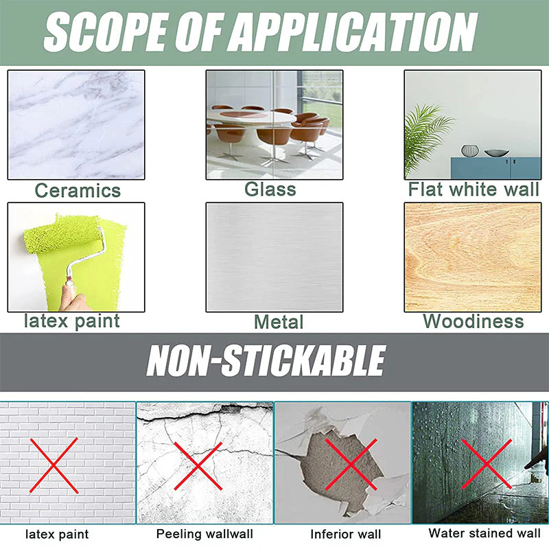 Wall Mirror Sticker - Image 5