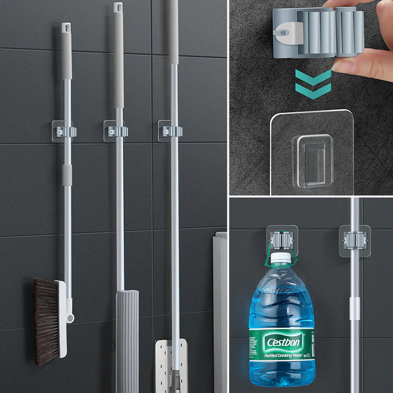 Wall Mounted Mop Holder (3 PCS) - Image 10