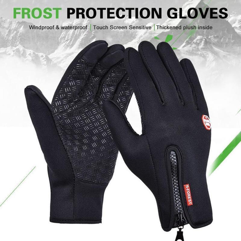Warm Thermal Gloves Cycling Running Driving Gloves - Image 4