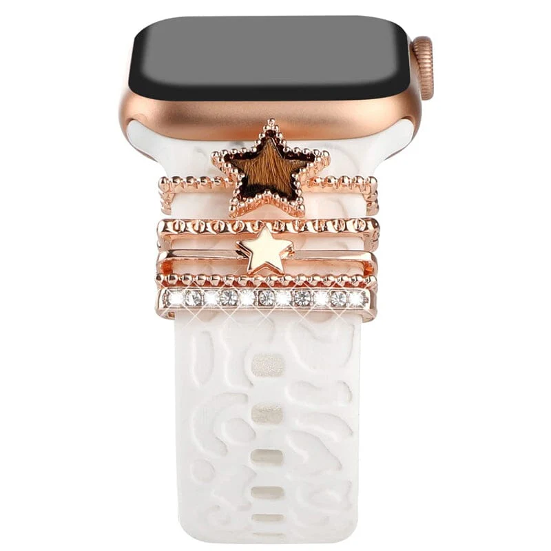 Watch Silicone Bands Decorative Rings - Image 9