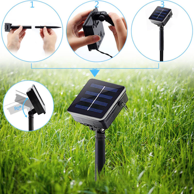 Water Drop Solar Lights - Image 2