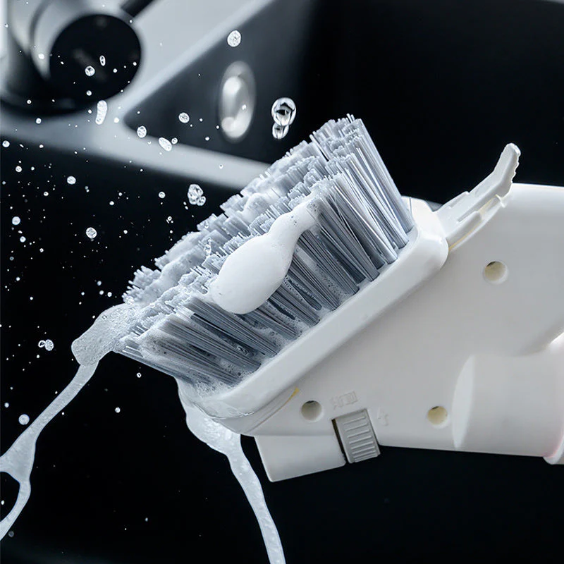 Water Spray Cleaning Brush Set (4 Pieces) - Image 6