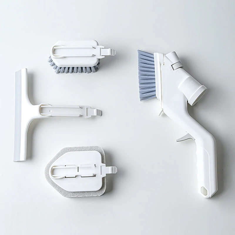 Water Spray Cleaning Brush Set (4 Pieces) - Image 8