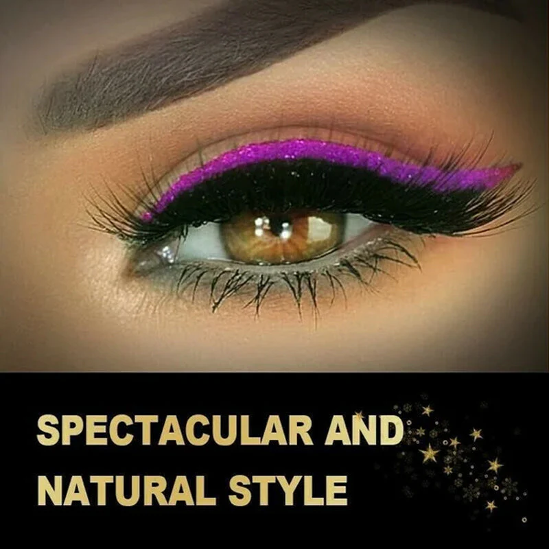 Waterproof and Reusable Eyeliner and Eyelash Sticker - Image 4