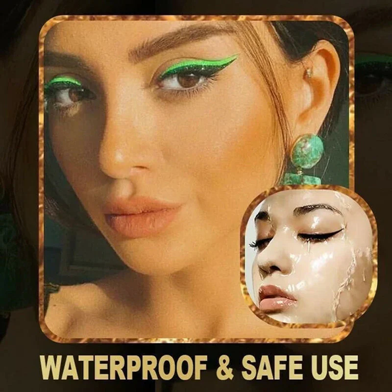 Waterproof and Reusable Eyeliner and Eyelash Sticker - Image 6