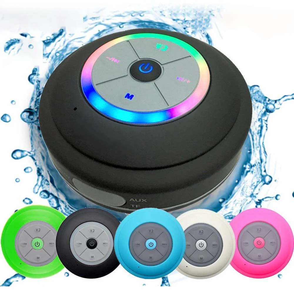 Waterproof Bluetooth Speaker with LED Lights - Image 10