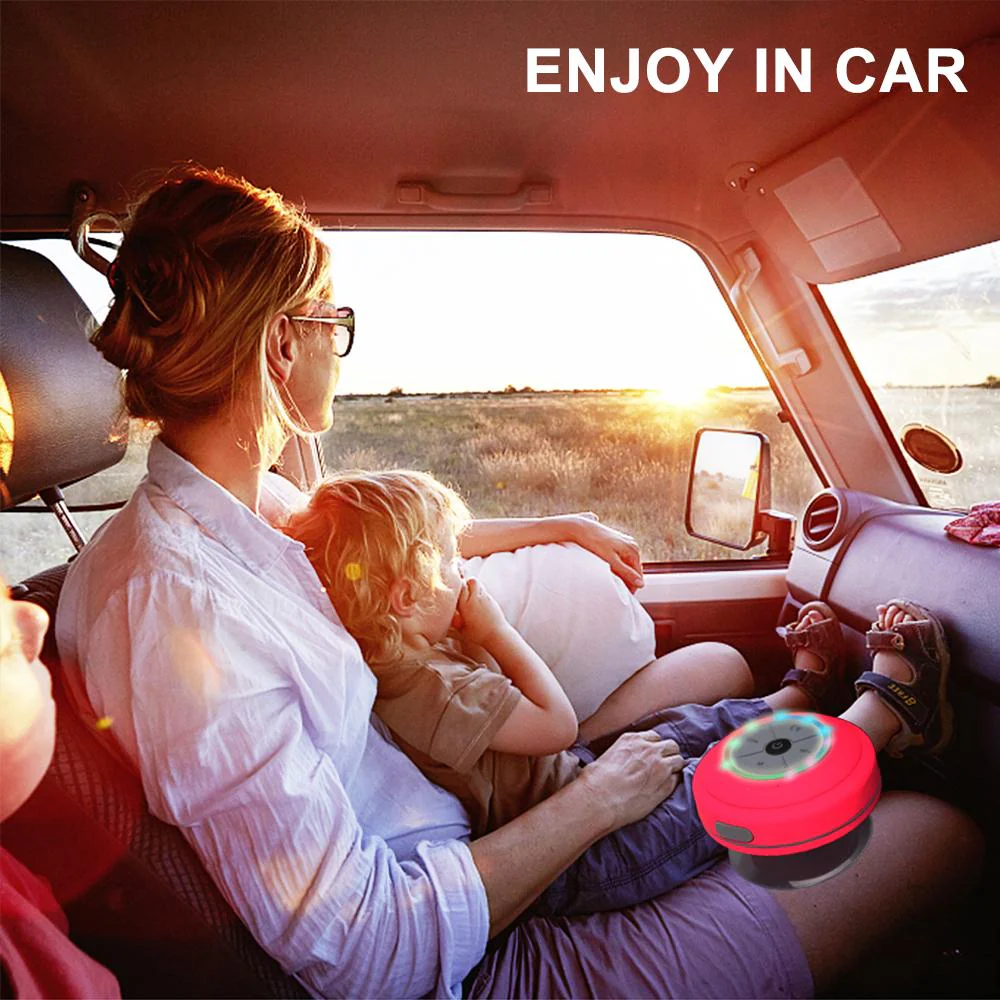 Waterproof Bluetooth Speaker with LED Lights - Image 9