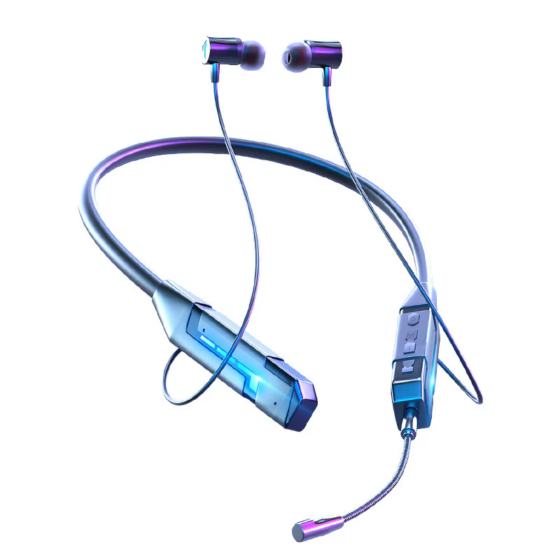 Waterproof Hanging Neck Gaming Headphones - Image 12