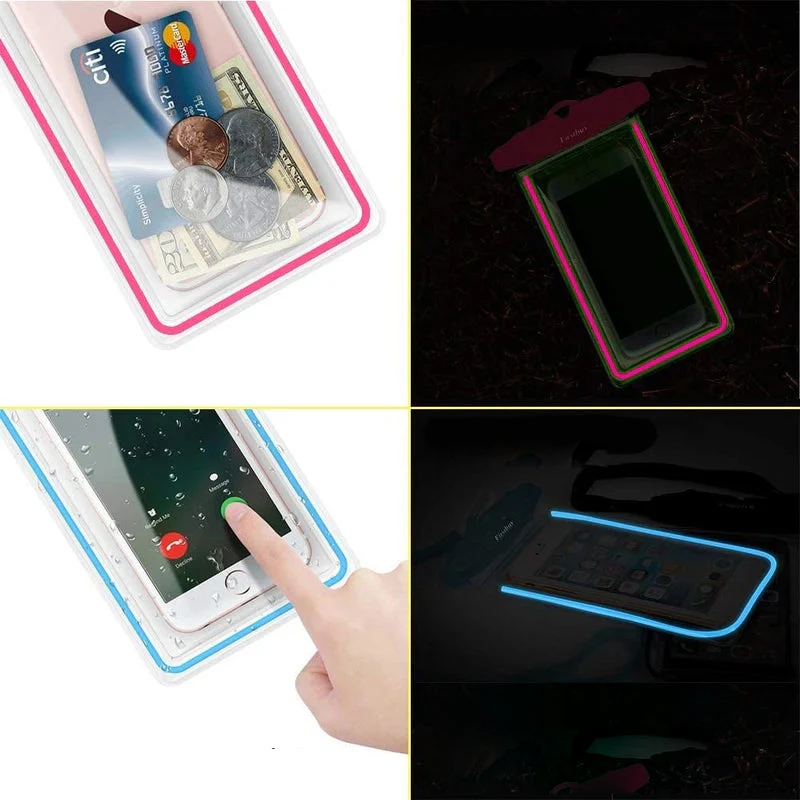 Waterproof Luminous Universal Phone Pouch - Image 4