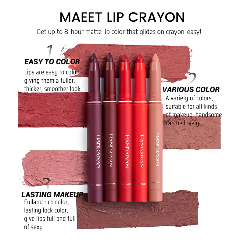Waterproof Matte Lip Crayon - Image 4