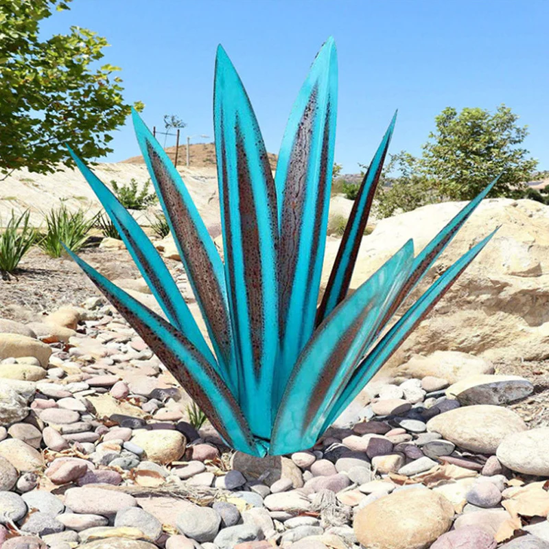 Waterproof Solar Garden Agave Lamp Decoration - Image 7