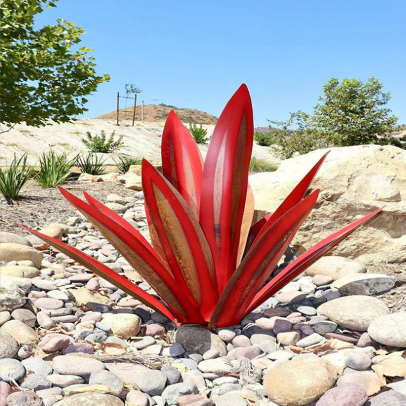 Waterproof Solar Garden Agave Lamp Decoration - Image 8