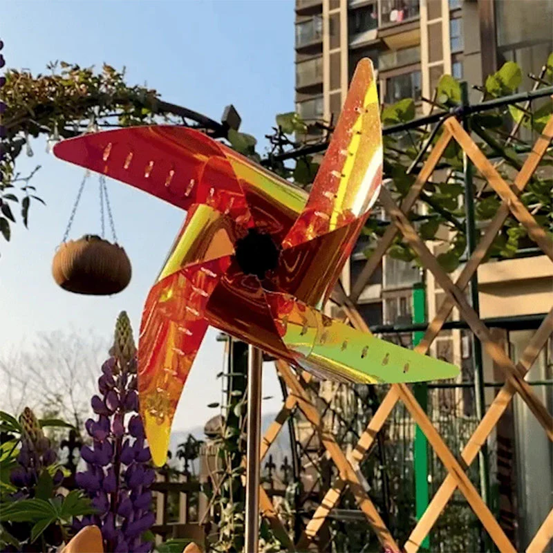 Waterproof Solar Garden Windmill Light - Image 7