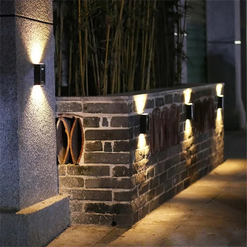 Waterproof Solar Powered Outdoor Patio Wall Decor Light - Image 7