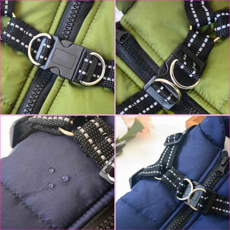 Waterproof Winter Jacket With Built-In Harness - Image 2