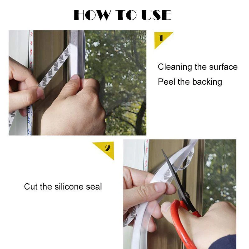 Weather Stripping Door Seal Strip - Image 4