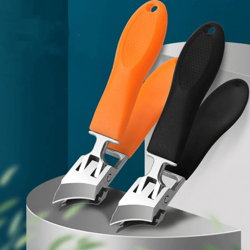 Wide Jaw Opening Anti-Splash Slanted Nail Clipper - Image 4