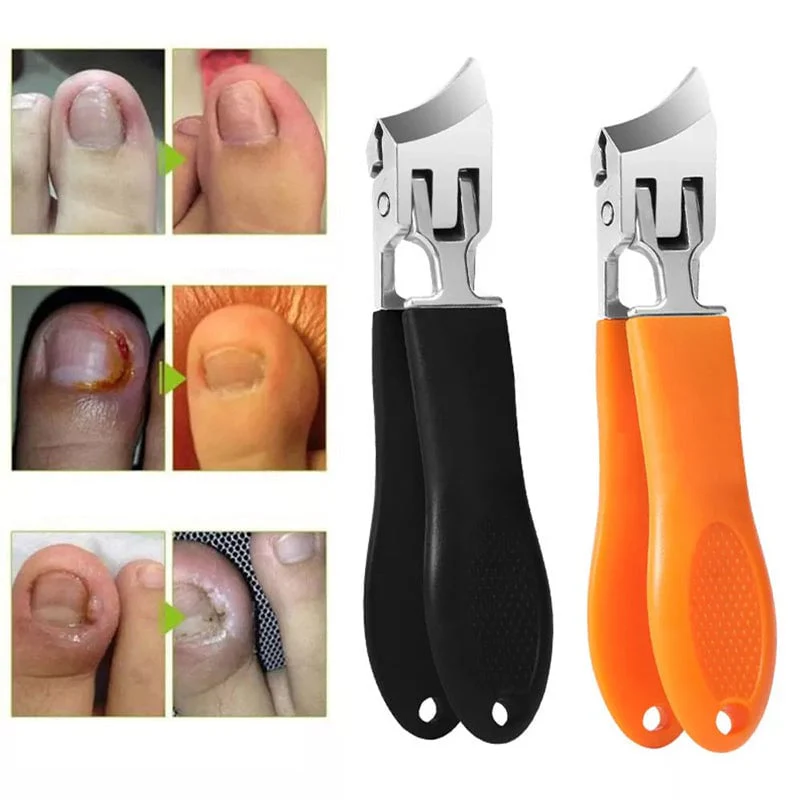 Wide Jaw Opening Anti-Splash Slanted Nail Clipper - Image 5