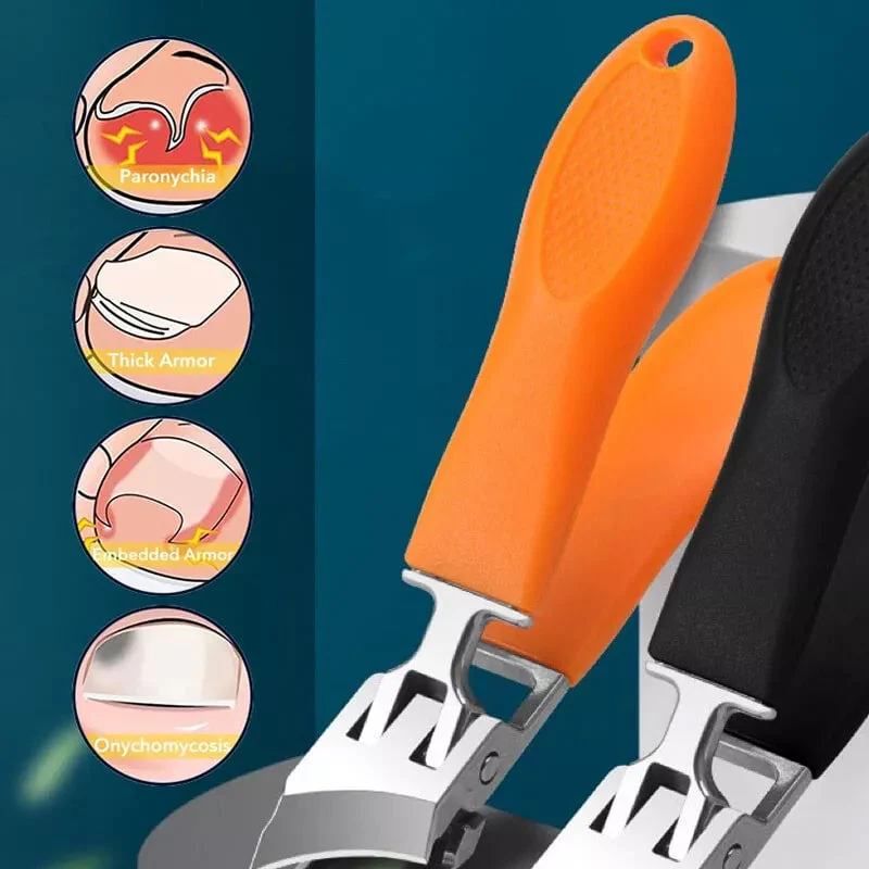 Wide Jaw Opening Anti-Splash Slanted Nail Clipper - Image 7
