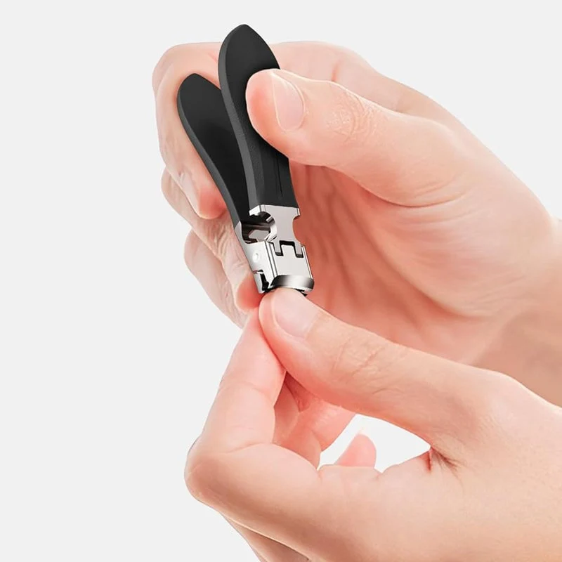 Wide Jaw Opening Anti-Splash Slanted Nail Clipper - Image 8