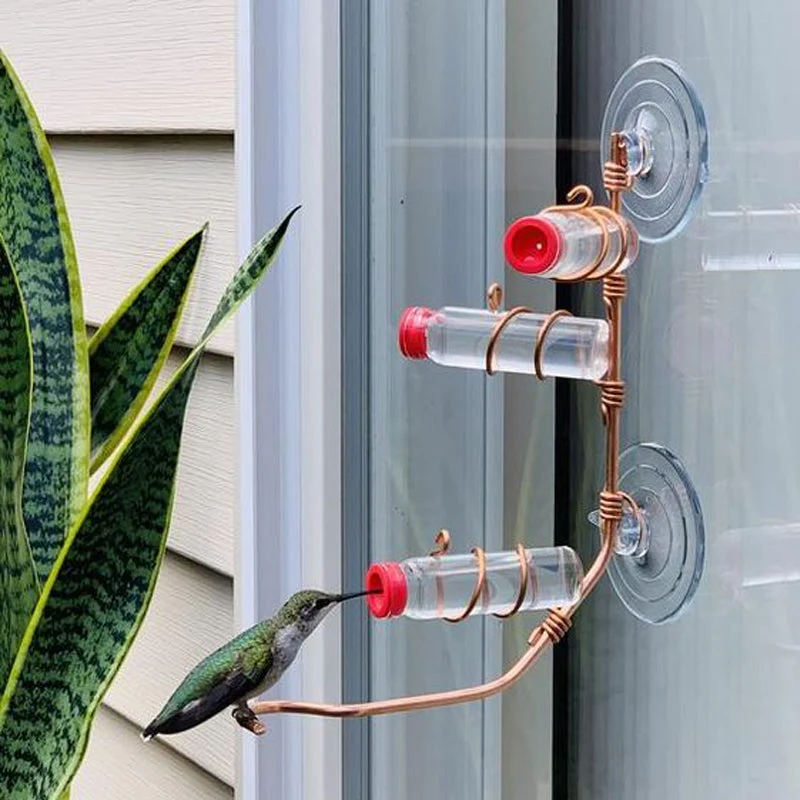 Window Hummingbird Feeder - Image 7