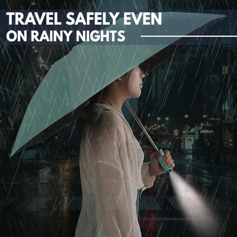 Windproof LED Sun & Rain Umbrella - Image 3