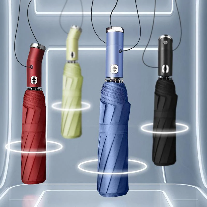 Windproof LED Sun & Rain Umbrella - Image 8