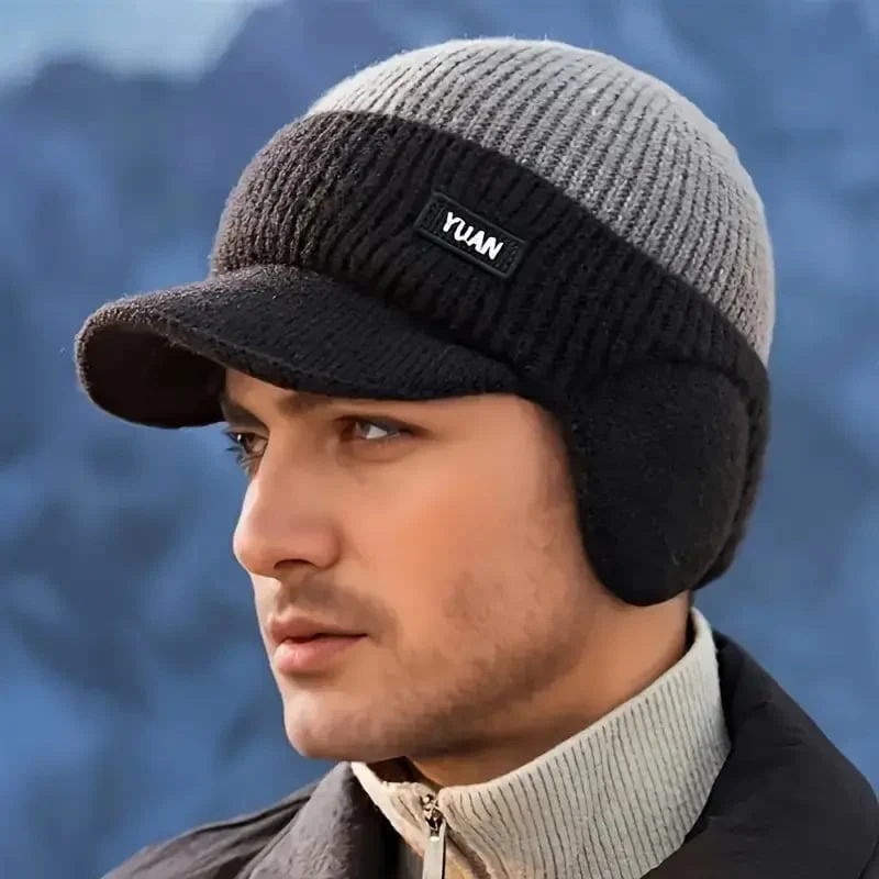 Windproof Thermal Cap with Visor - Image 11