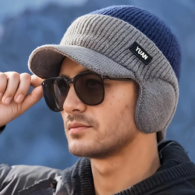 Windproof Thermal Cap with Visor - Image 14