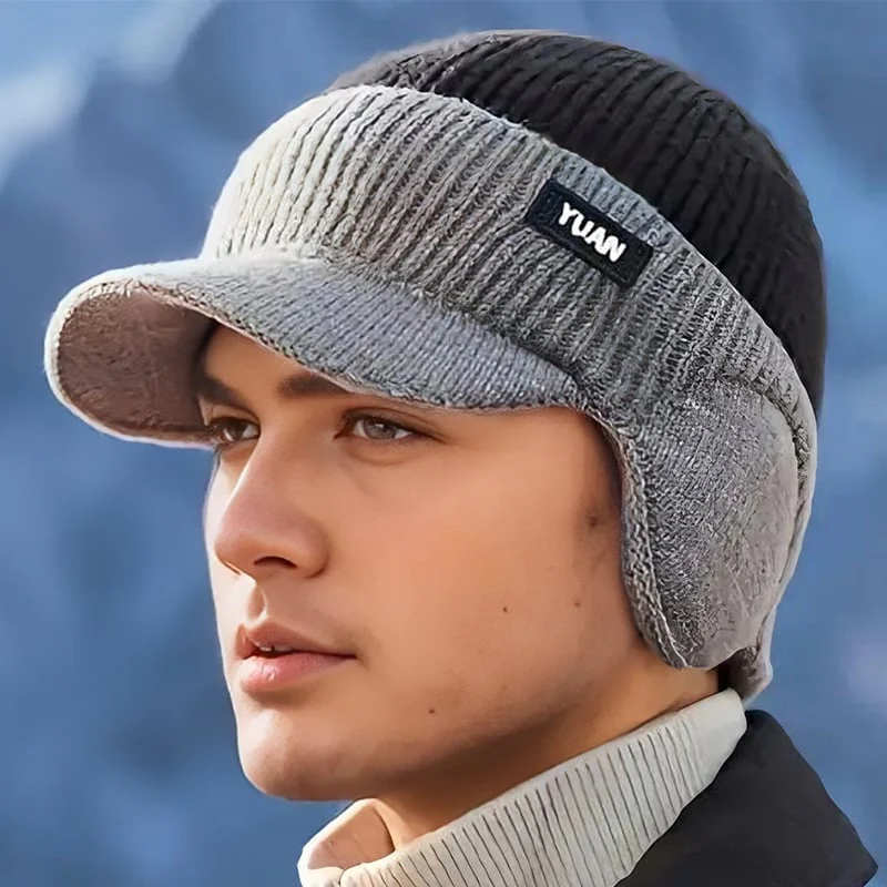 Windproof Thermal Cap with Visor - Image 18