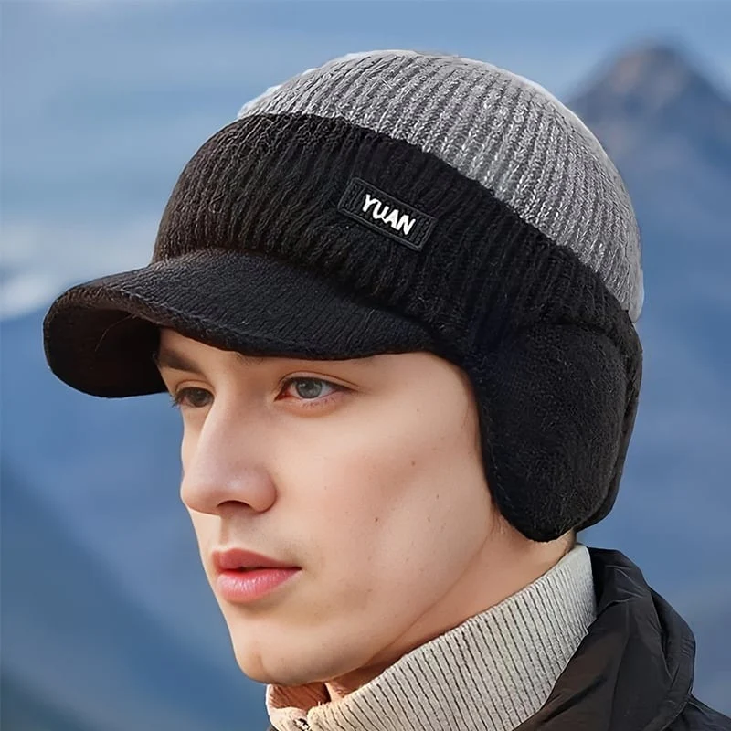 Windproof Thermal Cap with Visor - Image 19