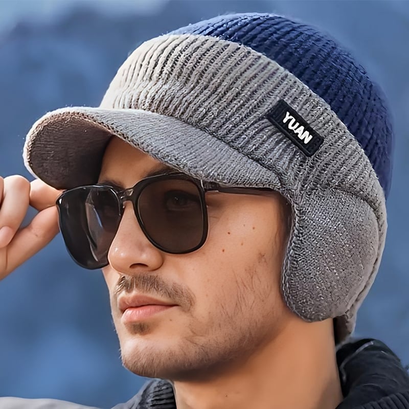 Windproof Thermal Cap with Visor - Image 20