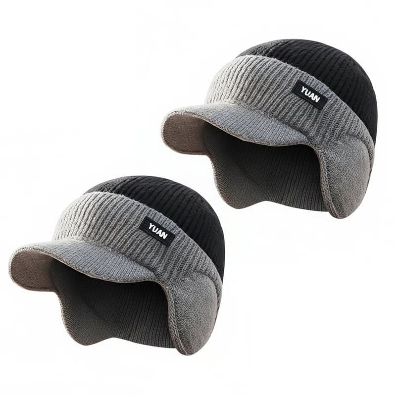 Windproof Thermal Cap with Visor - Image 22