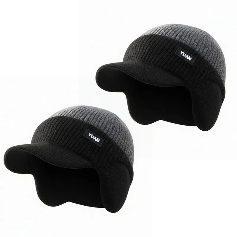 Windproof Thermal Cap with Visor - Image 23