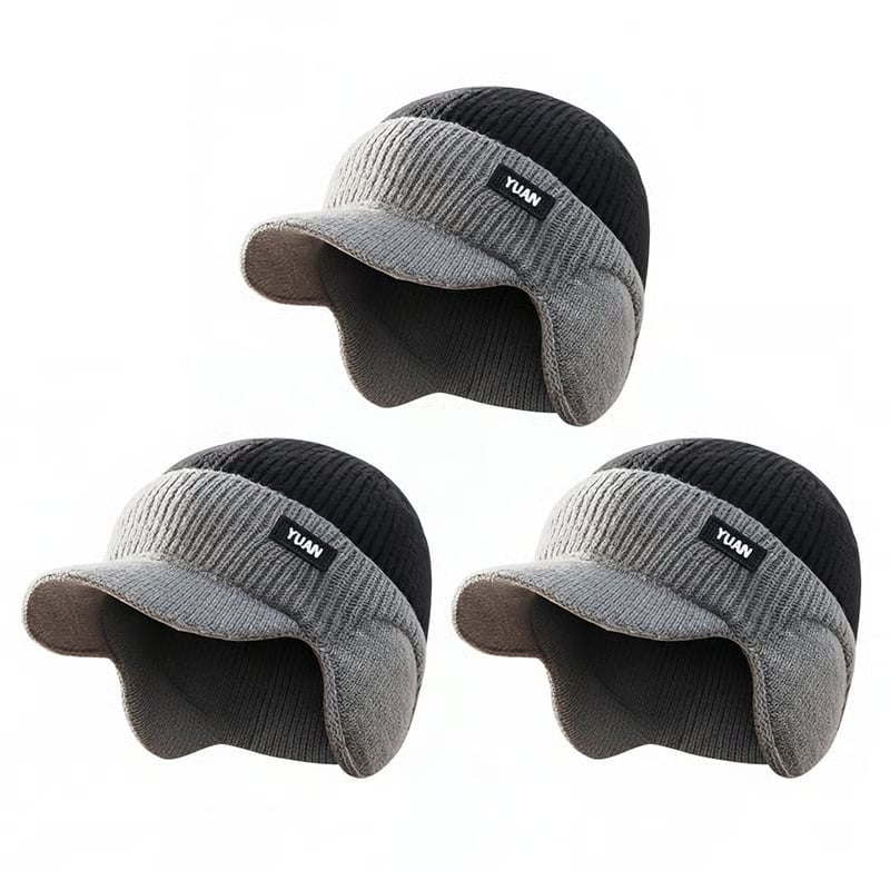 Windproof Thermal Cap with Visor - Image 25