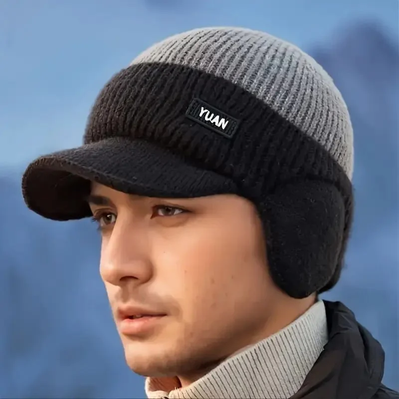 Windproof Thermal Cap with Visor - Image 9