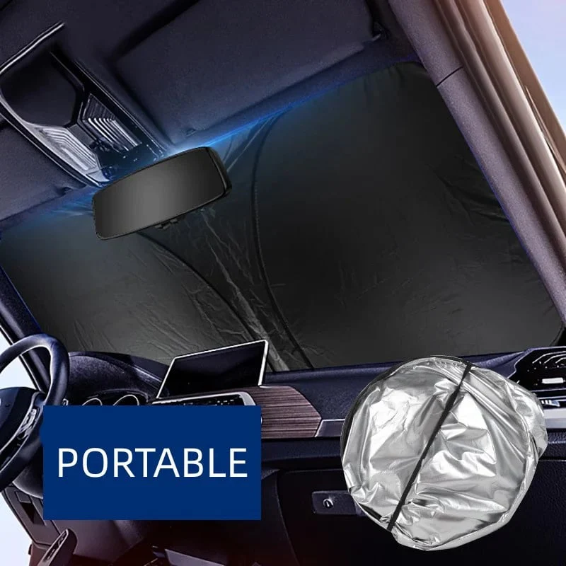 Windshield Sunshade Foldable Sun Shield - Image 5