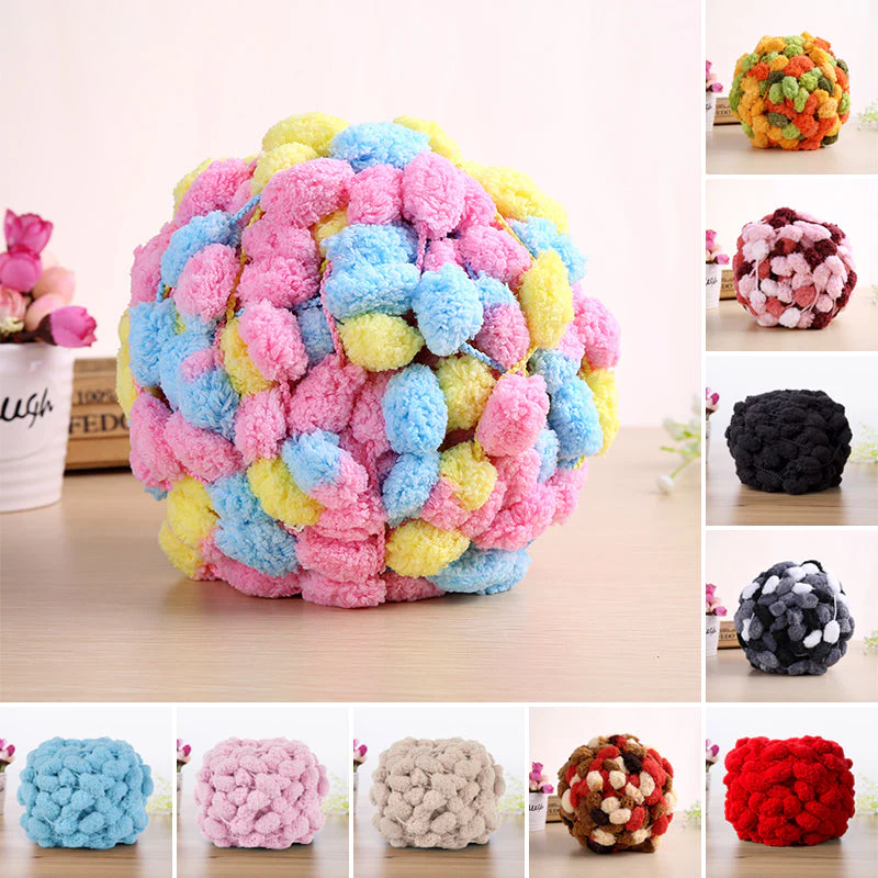Winter DIY Braided Pearl Coarse Wool (6 PCS) - Image 2