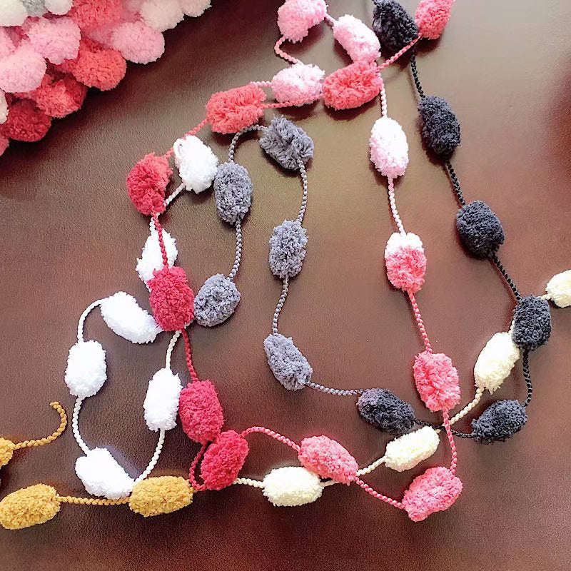 Winter DIY Braided Pearl Coarse Wool (6 PCS) - Image 7