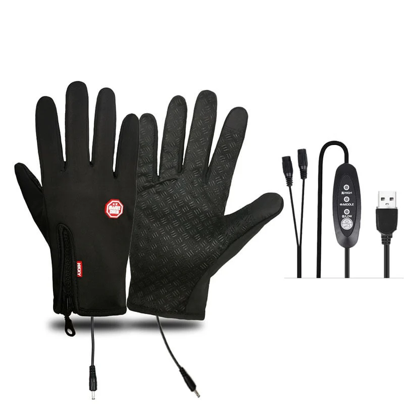 Winter gloves – windproof, waterproof, non-slip & touchscreen compatible (with optional USB heating function) - Image 11