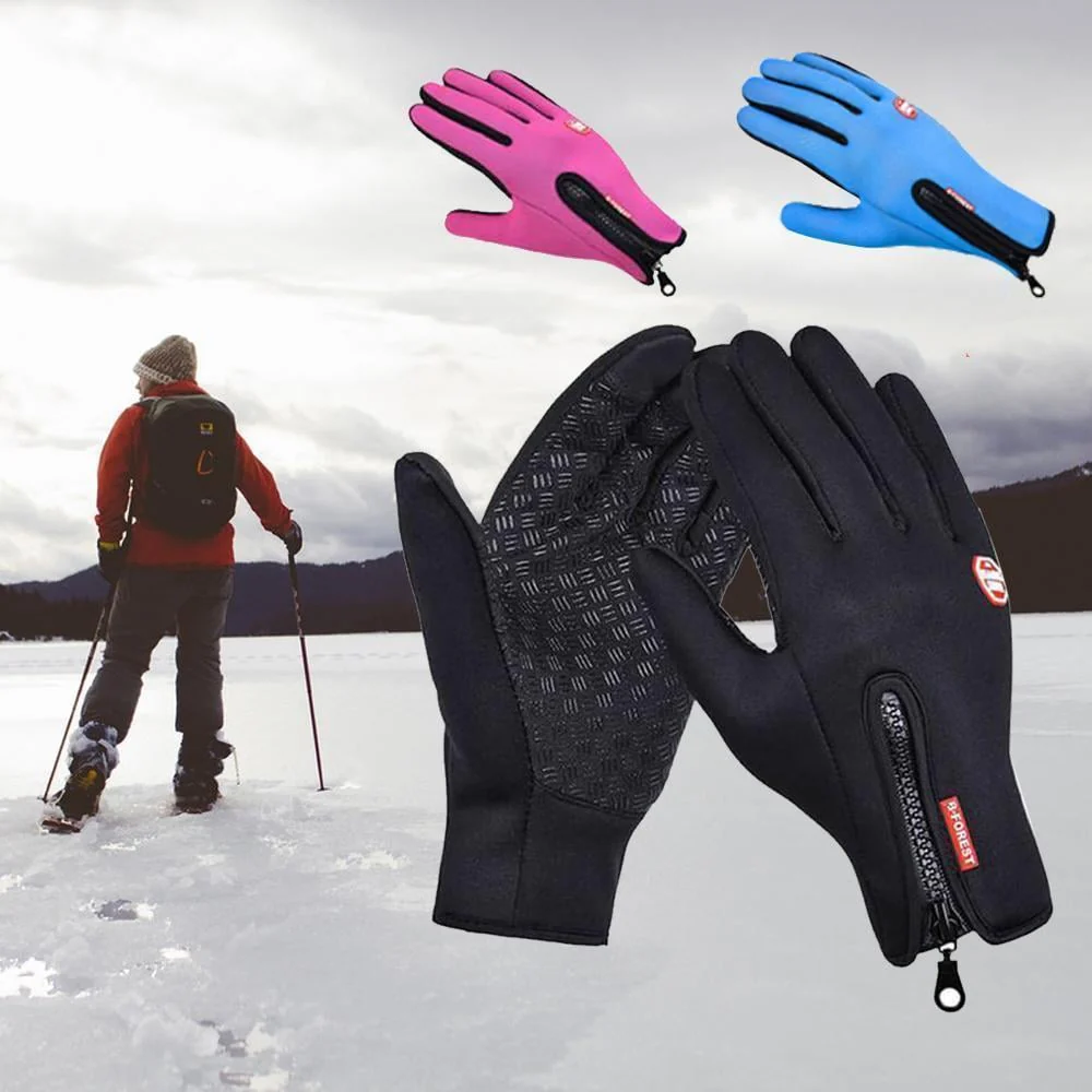Winter gloves – windproof, waterproof, non-slip & touchscreen compatible (with optional USB heating function) - Image 2