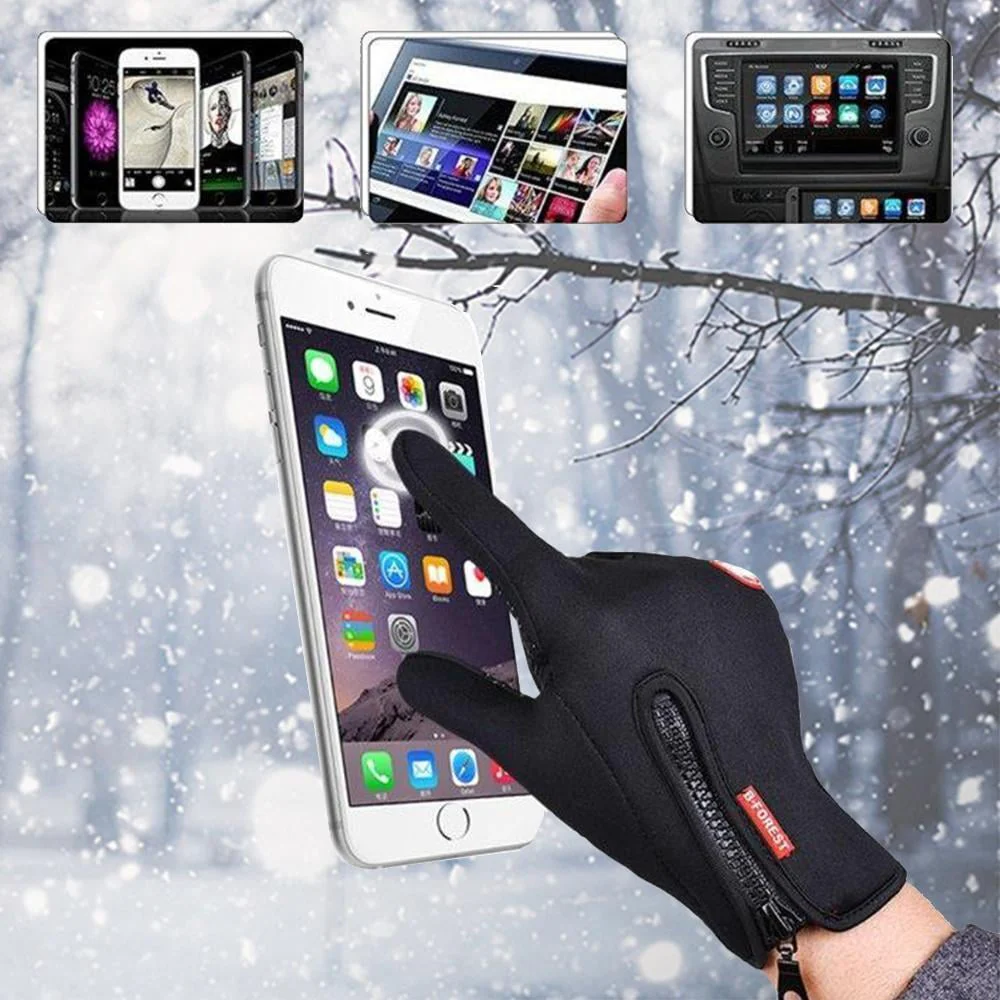 Winter gloves – windproof, waterproof, non-slip & touchscreen compatible (with optional USB heating function) - Image 4