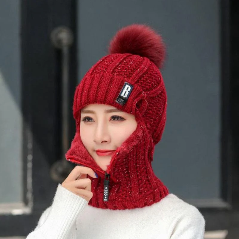 Winter Siamese Windproof Hat - Image 10