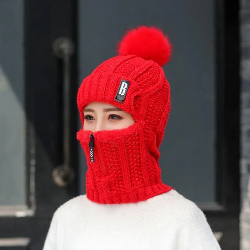 Winter Siamese Windproof Hat - Image 11
