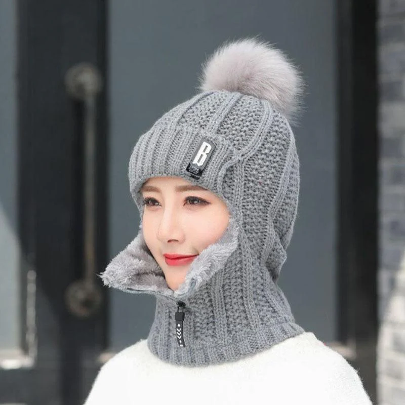 Winter Siamese Windproof Hat - Image 9