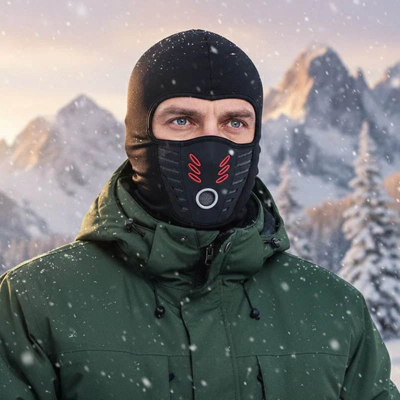 Winter Windproof Thermal Fleece Face Mask for Cycling & Outdoor Sports - Image 3