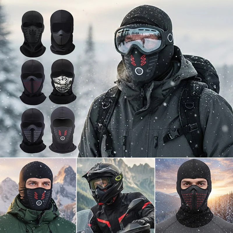 Winter Windproof Thermal Fleece Face Mask for Cycling & Outdoor Sports - Image 9