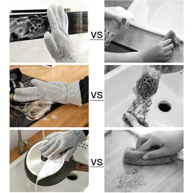Wire Dishwashing Gloves - Image 4